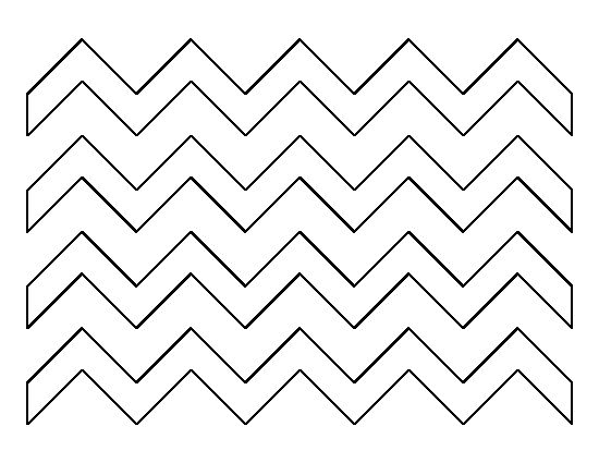 chevron pattern template