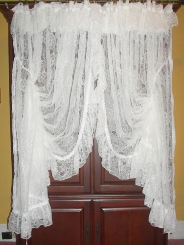 Vintage Victorian Chic Priscilla French Country Net Fl Lace Vintage Victorian Chic Priscilla French Country Net Fl Lace D Curtains In 2019 Cute