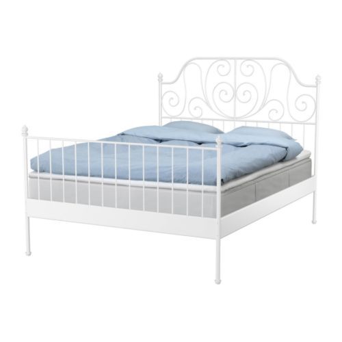 Ikea White Queen Bed folldal estructura de cama ikea piel suave y resistente fcil de mantener resiste el leather bedwhite Leirvik Bed Frame Ikea Pretty White Iron Bed And Inexpensive I Bet Its An Ordeal To Assemble Though Ikea White Queen Bed how to build a queen bed with twin trundle ikea hack Leirvik Bed Frame Ikea Pretty White Iron Bed And Inexpensive I Bet Its An Ordeal To Assemble Though