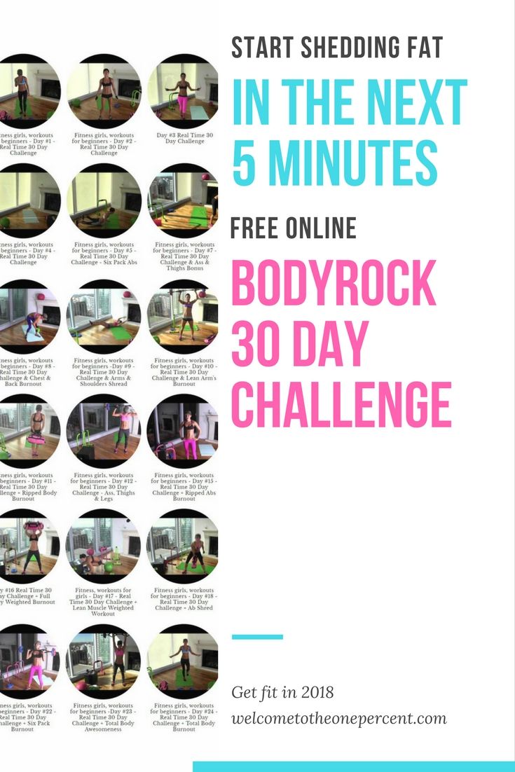 bodyrock 30 day zi fat burn challenge cat sport sa faci ca sa slabesti