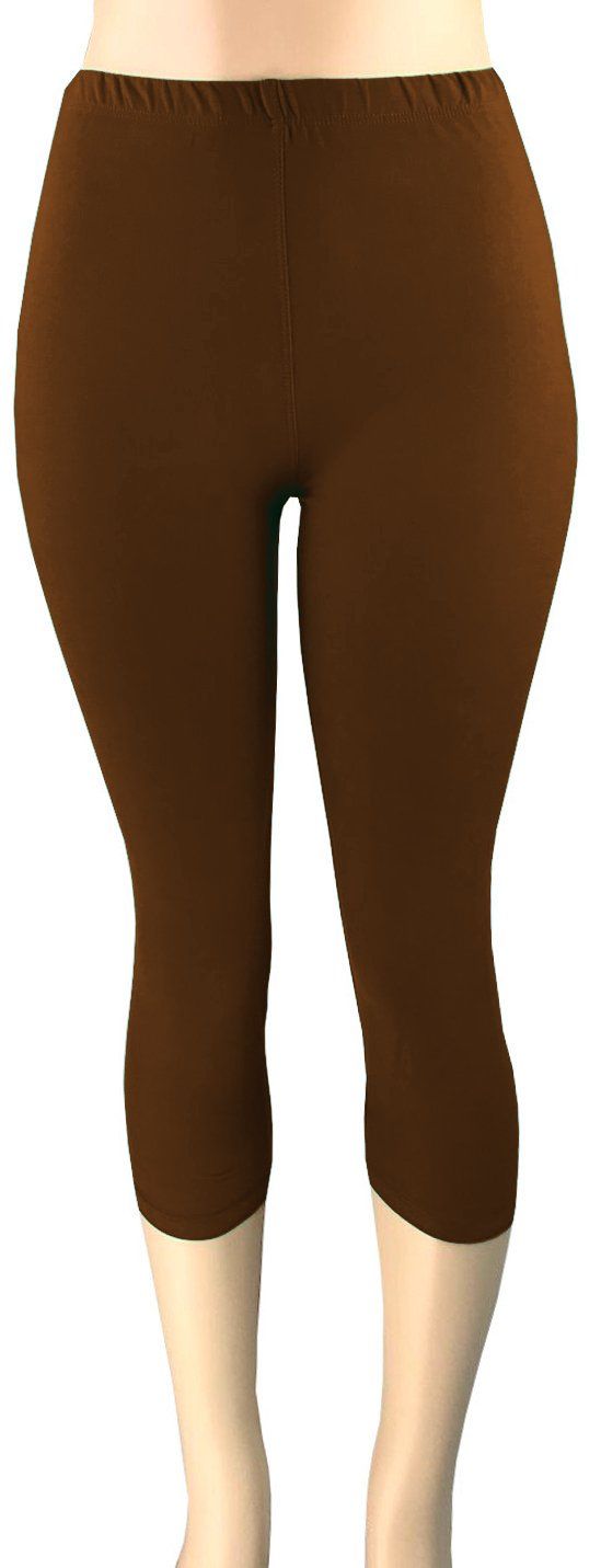 Lush Moda Extra Soft Leggings Brown One Size fits Most XL 3XL ** You can find out more details
