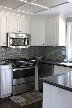 Kitchen Backsplash Grey Subway Tile 13 best kitchen remodel images on pinterest | backsplash ideas Kitchen Backsplash Grey Subway Tile 13 best kitchen remodel images on pinterest | backsplash ideas