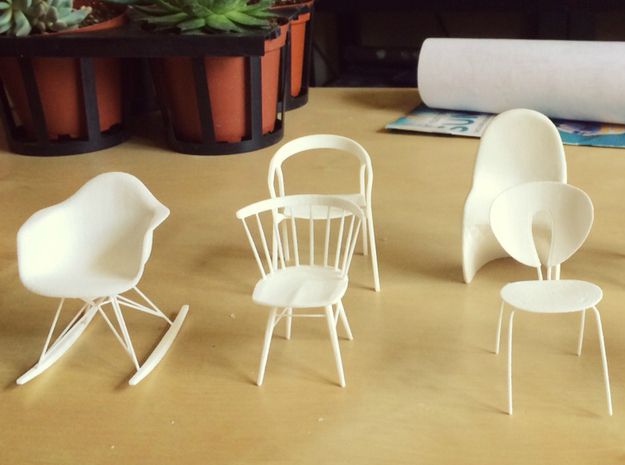 mini eames chair and table 16 best 3d prints images on pinterest