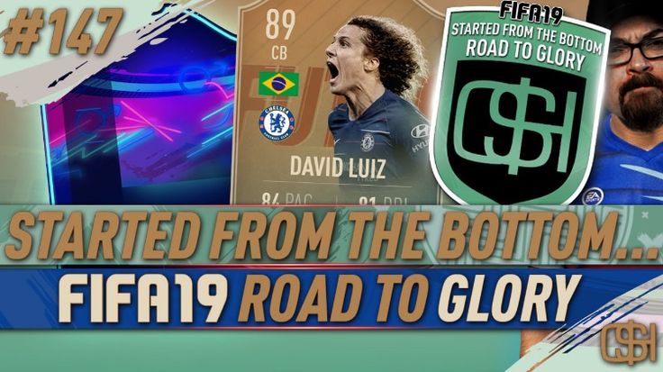 Completing Flashback David Luiz Sbc I Otw Upgrade Sbc Done Fifa19 Rtg I Fifa 19 Road To Glory 147 David Luiz Glory Fifa