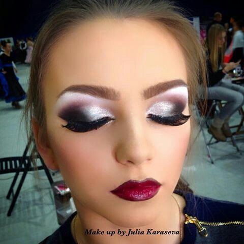 Essai maquillage pour gala de danse. I want this makeup for my next comp! Gorgeous!