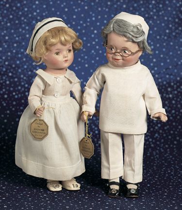 Nurse vintage toys glasses