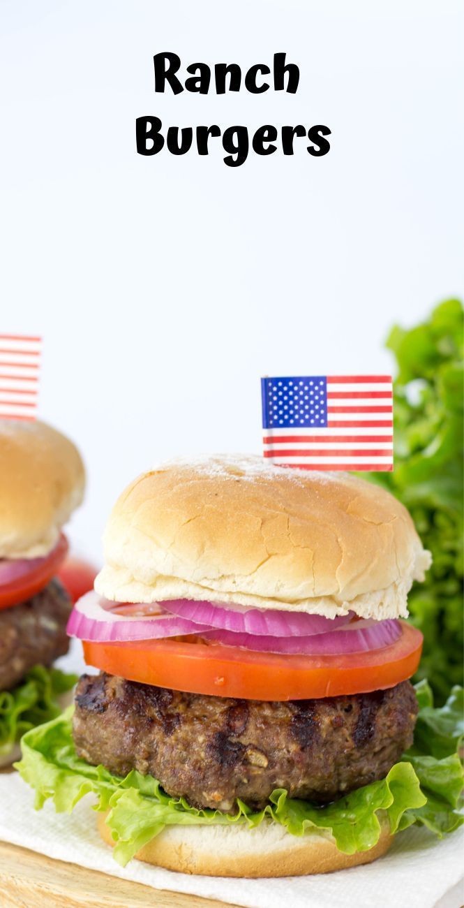 AD HVRANCH RANCH BURGERS MADE WITH HIDDEN VALLEY RANCH