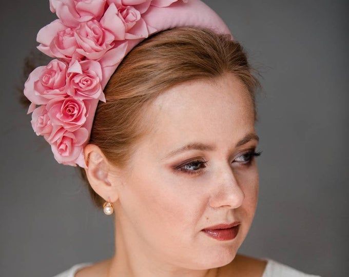 Diadema De Novia Rose Flower Headband Floral Leaf Crown Hair Diadema De Novia Rose Flower Headband Floral Leaf Crown Hair