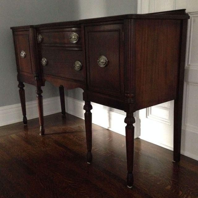 Image Of 1940 S Duncan Phyfe Sideboard Buffet Refinished Furniture Image Of 1940 S Duncan Phyfe Sideboard Buffet Refinished Furniture In 2018 Pinterest And