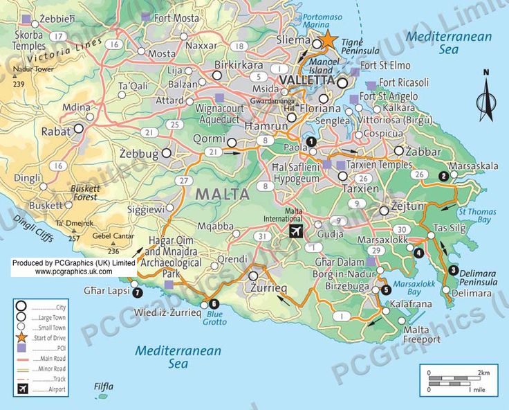 Where Is Malta Island On The Map Where Is Malta Island On The Map