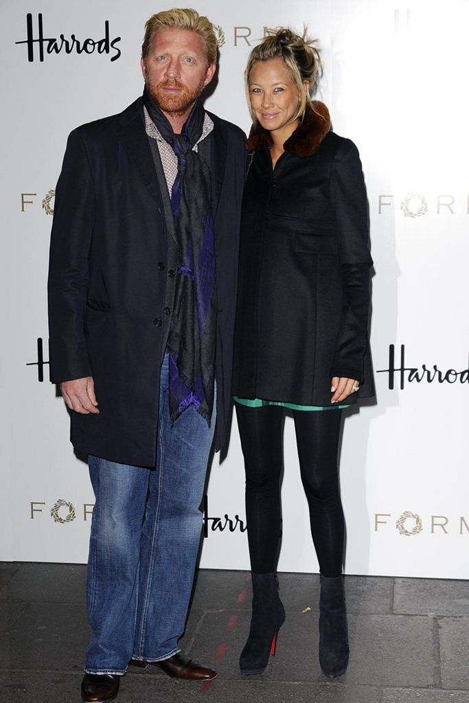 Boris Becker Und Sandy Meyer Wolden Boris Becker