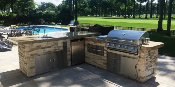 Luxury Q Outdoor Kitchen Outdoor Kitchen Island Luxury Kitchen Island Grill Island