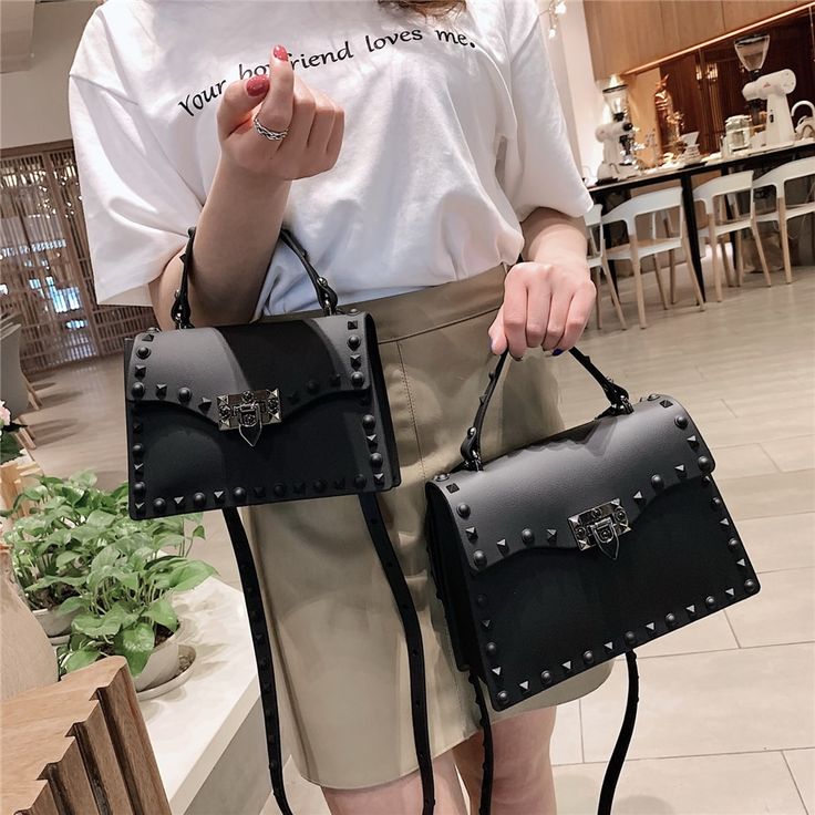 Women handbag Soft PU Leather Fashion Rivet bag Handbag with Shoulder Strap Crossbody Bag palm trees Women handbag Soft PU Leather Fashion Rivet bag Handbag with Shoulder Strap Crossbody Bag palm trees