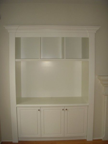 eingebaute Idee. Perfekt für kleine Master-Schlafzimmer zusätzlichen Schrank.