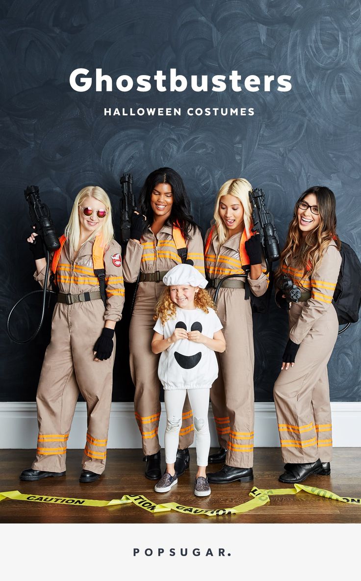 Who Ya Gonna Call For a Group Halloween Costume? Ghostbusters!
