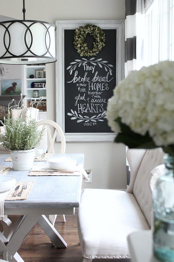 Top 25+ Best Better Homes And Gardens Ideas On Pinterest Popular Farmhouse dining space with painted x-base table from Better Homes and Gardens at Walmart - Top 25+ Best Better Homes And Gardens Ideas On Pinterest Popular