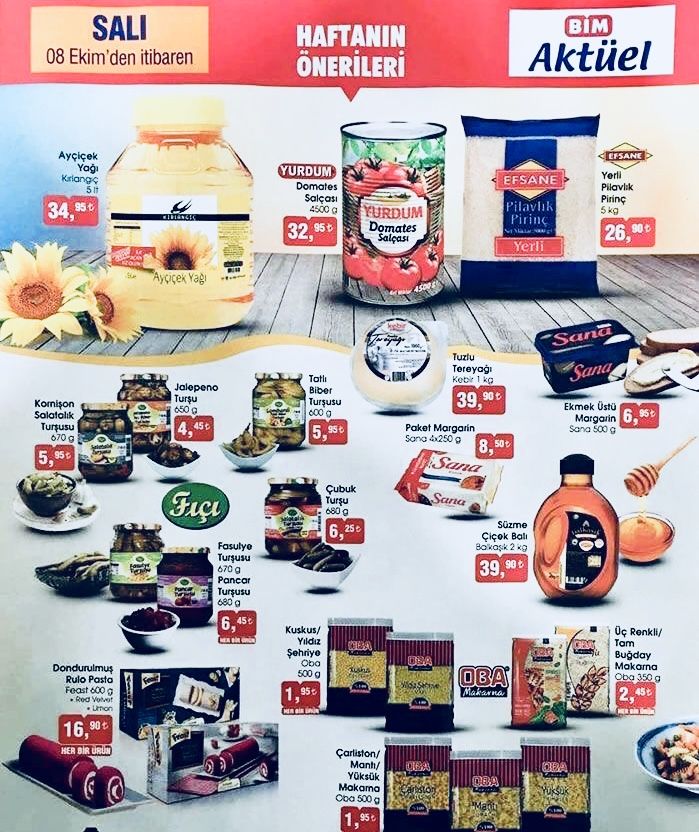 8 Ekim Bim Katalog Bim Aktuel Ekim Bu Hafta Ekim Urunler 8 Ekim