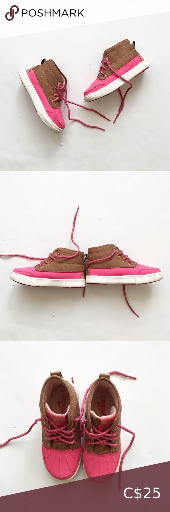 Oshkosh pink duck clearance boots