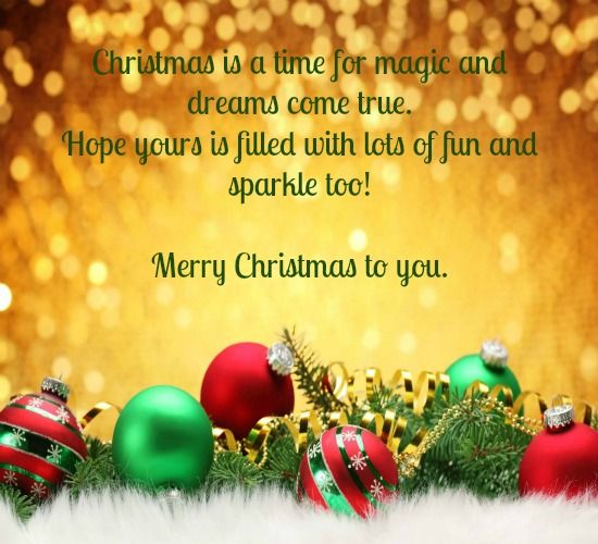 online christmas messages