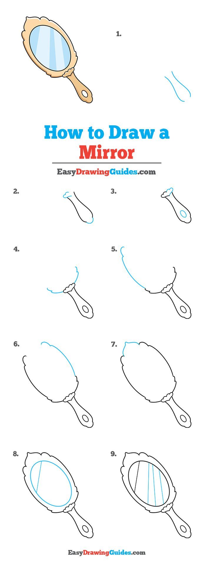 Painting On Mirrors: an Easy Step by Step Guide