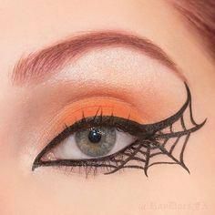Pin for Later: 25 Spiderweb-Themed Makeup Ideas That Will Turn Heads on Hallowee...