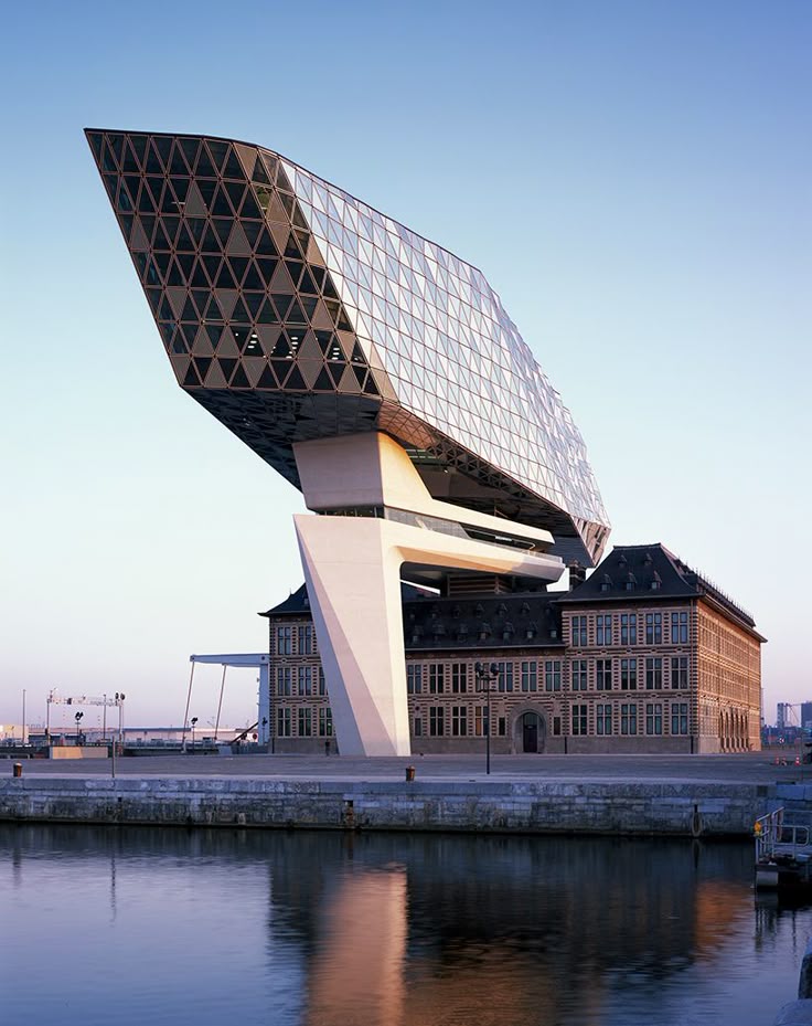 Zaha Hadid Architects Port House In Antwerp Belgium Zaha Hadid Architecture Zaha Hadid Architects Architecture