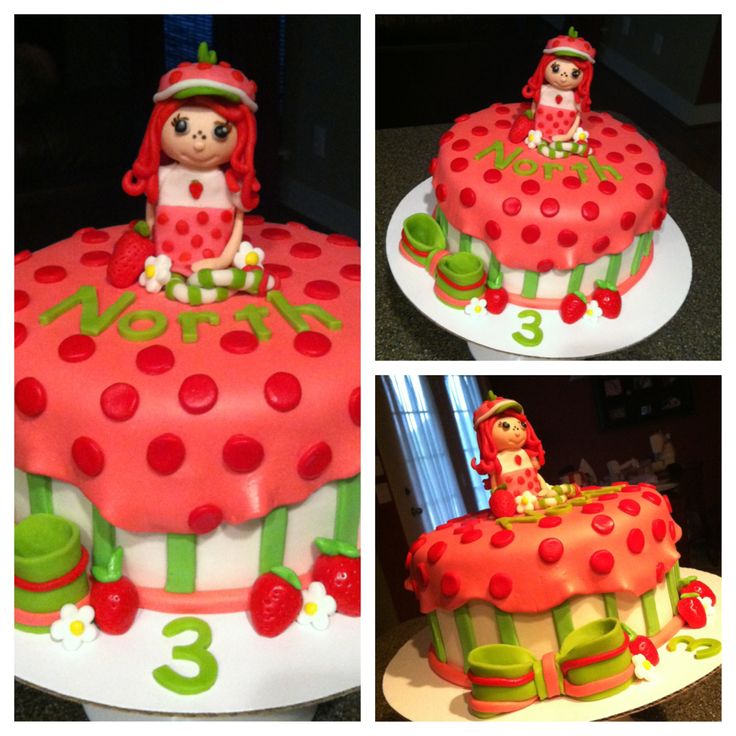 Strawberry Shortcake Cake X Strawberry Shortcake Cake X