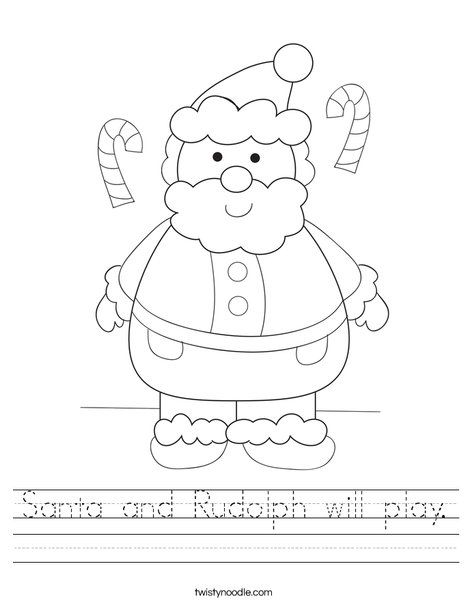 blackline coloring pages for coloring by sight word can add words to write santa - Coloring Pages Santa Claus 2 blackline coloring pages for coloring by sight word can add words to write santa - Coloring Pages Santa Claus 2