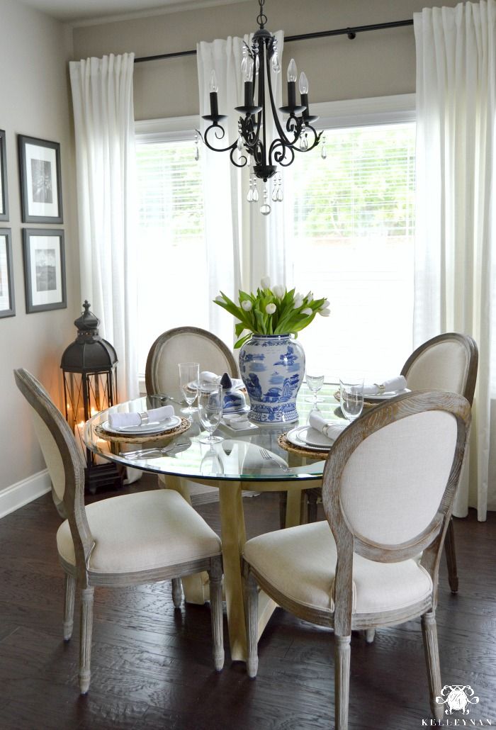 A Casual Everyday Table Setting And A Reinstated Tradition Dining Room Table Centerpieces Dining Table Decor Dining Table Decor Everyday