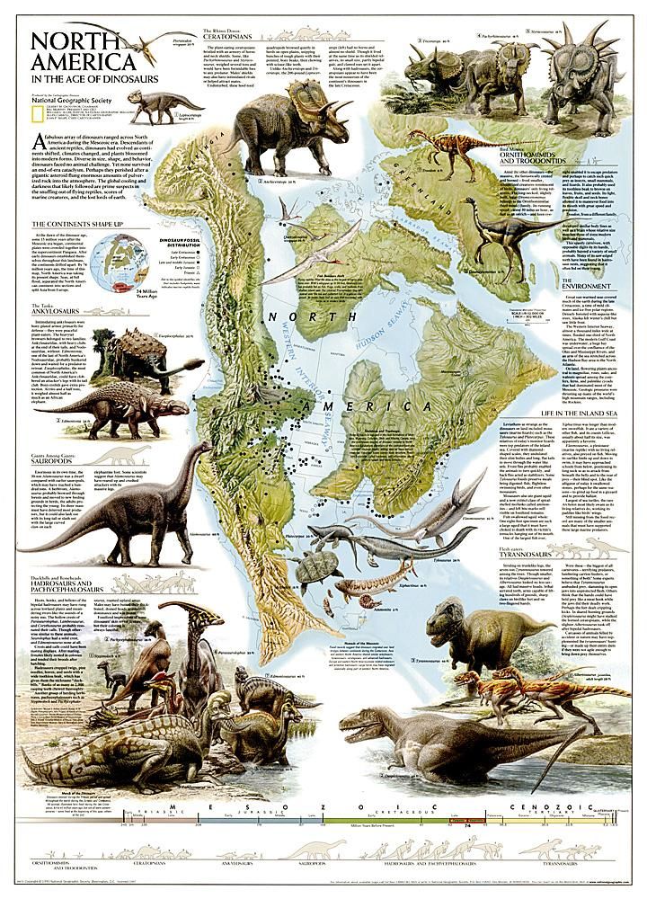 Dinosaurs of North America Tubed - 32f4c5aa0f04294970d1ca1aa47190f7