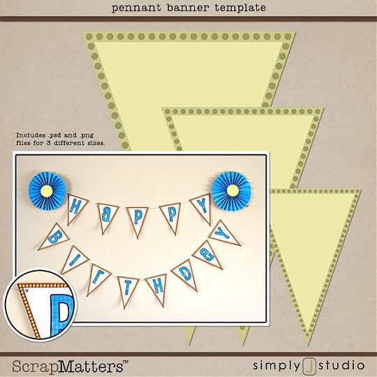 49 best Scrapbook Crafts images on Pinterest Bricolage, Packaging - pennant banner template 49 best Scrapbook Crafts images on Pinterest Bricolage, Packaging - pennant banner template