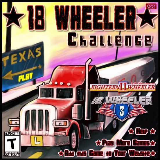 18 Wheeler 2 - The objective of the game is to park your truck carefully in specific locations.