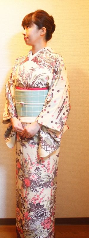 総柄訪問着でお仕事 | ニッポン人ですものキモノを着なきゃ | 総柄 ...