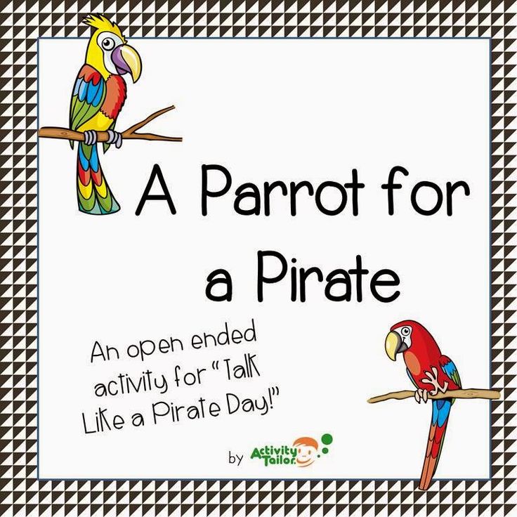 Pirate party freebies