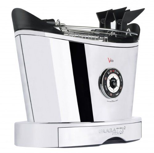 Bugatti Toaster Chrome Bugatti Toaster 13-VOLO CR 'glänzend / Chrom ' online kaufen bei WOONIO