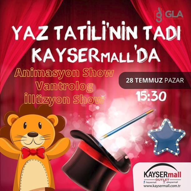 Kaysermall Hafta Sonu Etkinlikleri Atlantis