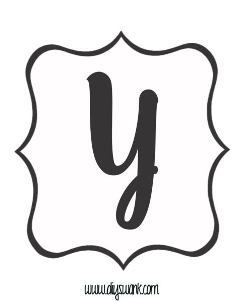 printable happy birthday banner letters