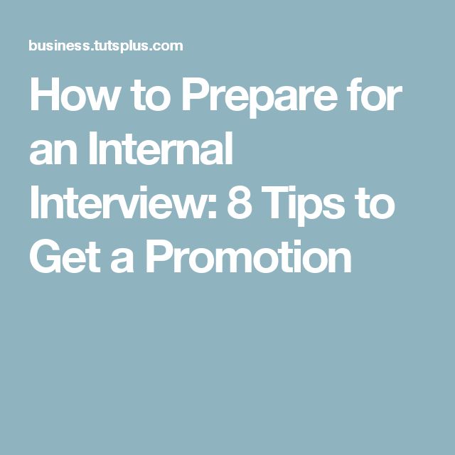 interview questions for promotion