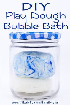 DIY Craft: DIY Play Dough Bubble Bath - Easy clean fun! A great way to explore changing states and encouraging water play. DIY Craft: DIY Play Dough Bubble Bath - Easy clean fun! A great way to explore changing states and encouraging water play.