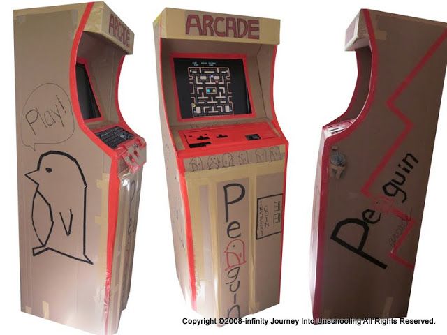 DIY Working Cardboard Arcade Game DIY Working Cardboard Arcade Game