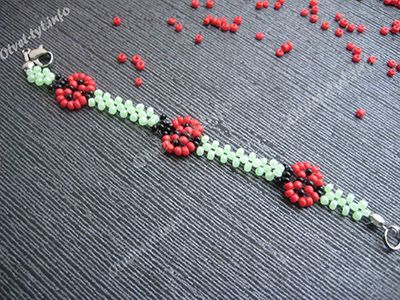 Браслет детский божья коровка_22