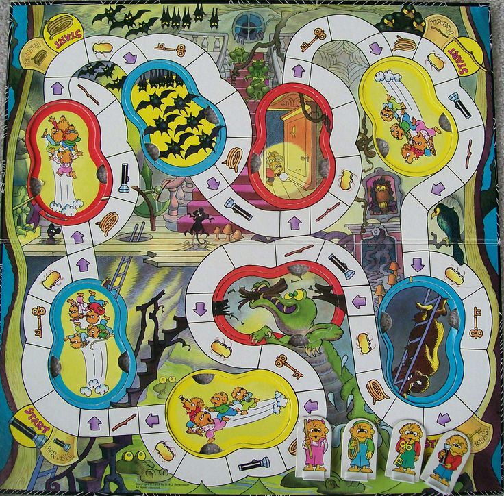 The Berenstain Bears Spooky Old Tree Board Game The Berenstain Bears Spooky Old Tree Board Game