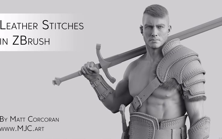 【ZBrush】zb 皮革边缘缝线技巧_哔哩哔哩 (゜-゜)つロ 干杯~-bilibili | Zbrush, Zbrush tutorial