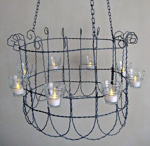 Garden Fence Chandelier Lighting Battery Operated Lights Outdoor Garden Fence Chandelier, Battery Operated Outdoor Chandelier Uk