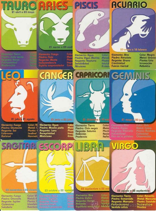 12 CALENDARIOS HOROSCOPO DE 2010 (Coleccionismo