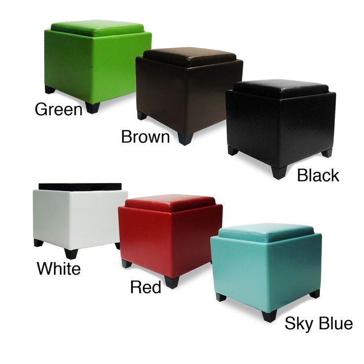 Home Leather Storage Bench Storage Ottoman Bench Ottoman Bench