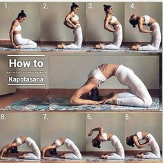 Kapotasana ✰ Yoga-Ziele✰AbWorkoutPlans