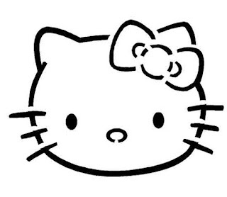 hello kitty cut out pattern