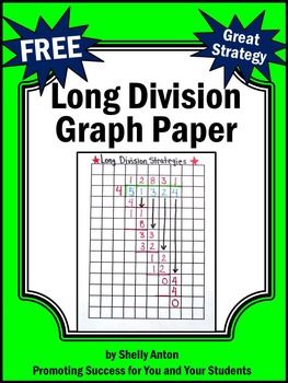 long division anchor chart pdf