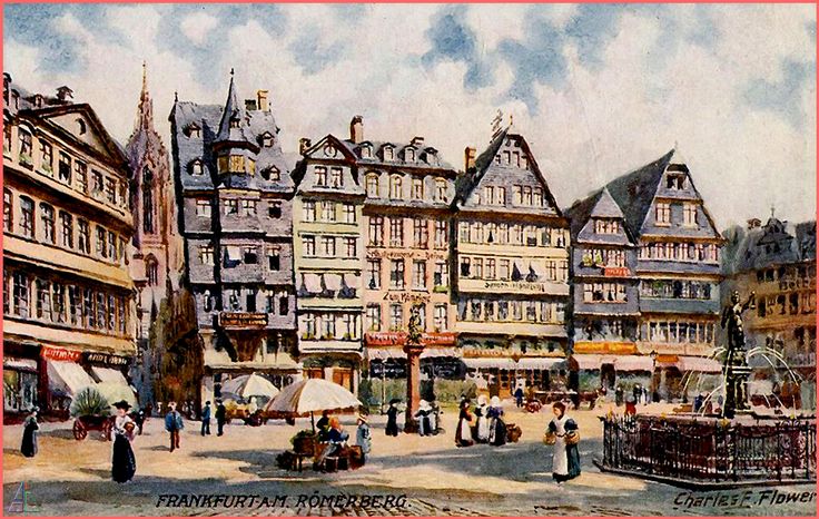 Pin on Frankfurt Postcards